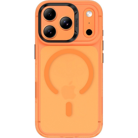 IPHONE 17 PRO - Husa iPhone 17 Pro, Benks MagSafe, Camera Control, Lucid Armor Anti-Fingerprint, Orange