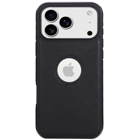 Husa iPhone 17 Pro, Business din Piele, Black [1]