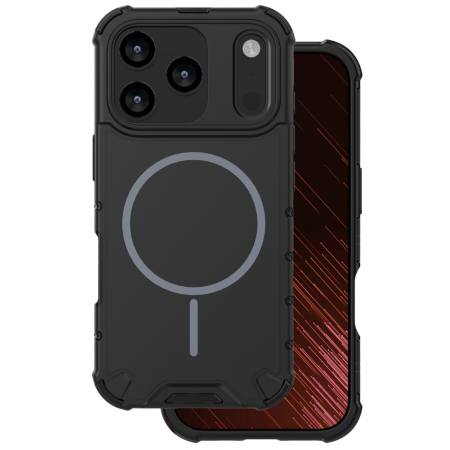 IPHONE 17 PRO - Husa iPhone 17 Pro, Defender 2in1 MagSafe, Black