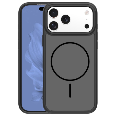 IPHONE 17 PRO - Husa iPhone 17 Pro, Frame Thin MagSafe, Black