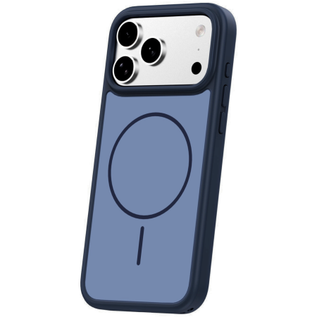 Husa iPhone 17 Pro, Frame Thin MagSafe, Deep Blue [1]