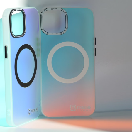 Husă iPhone 17 Pro, Holomag, Rainbow Effect, MagSafe [5]