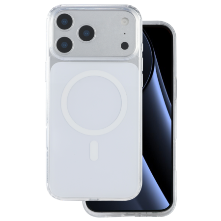 IPHONE 17 PRO - Husa iPhone 17 Pro, Lowkey MagSafe, White