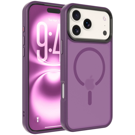 Husa iPhone 17 Pro Max/ 18 Pro Max, Tactical MagForce Hyperstealth, Burgundy Smoke