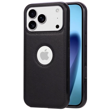 IPHONE 17 PRO MAX - Husa iPhone 17 Pro Max, Business din Piele, Black