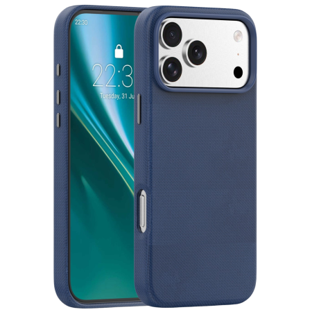 IPHONE 17 PRO MAX - Husa iPhone 17 Pro Max, Etteri Elegant MagSafe, Clover, Blue