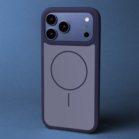 Husa iPhone 17 Pro, Frame Thin MagSafe, Deep Blue [2]