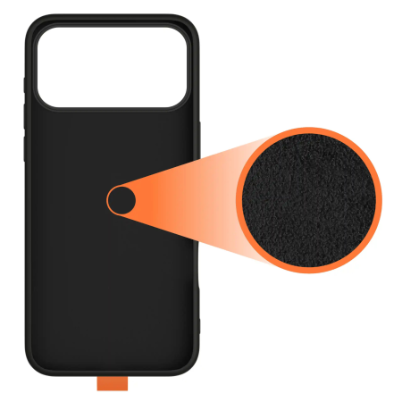 Husa iPhone 17 Pro Max, Loop Thin MagSafe, Black-Orange [7]