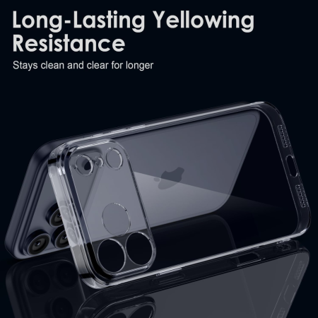 Husa iPhone 17 Pro Max, Slim Luxury Transparenta Full Protection [3]