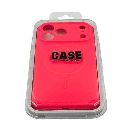 Husa iPhone 17 Pro Max, Silicon cu Protectie Camera, Microfibra la Interior si MagSafe, Dragon Fruit [5]