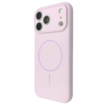 Husa iPhone 17 Pro, Silicon cu Protectie Camera, Microfibra la Interior si MagSafe, Lila [2]