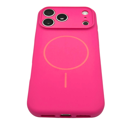 Husa iPhone 17 Pro, Silicon cu Protectie Camera, Microfibra la Interior si MagSafe, Purple [3]