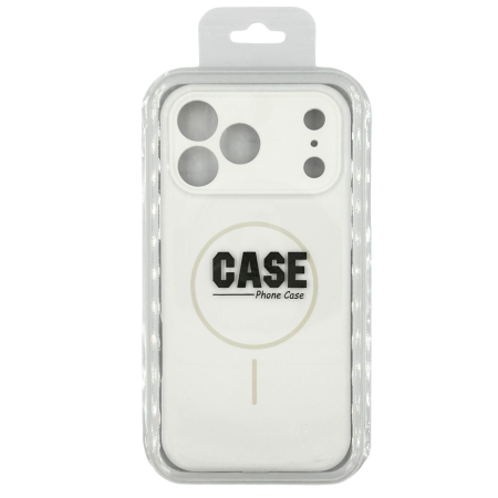 Husa iPhone 17 Pro Max, Silicon cu Protectie Camera, Microfibra la Interior si MagSafe, White [5]