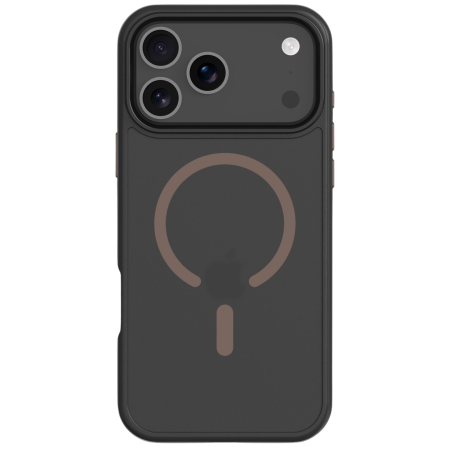IPHONE 17 PRO - Husa iPhone 17 Pro, Tactical MagForce Hyperstealth, Black / Brown