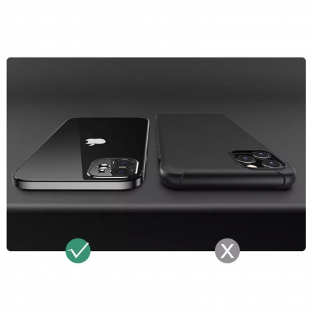 Husa Luxury cu Margini Color pentru iPhone 11 Pro, Red [9]