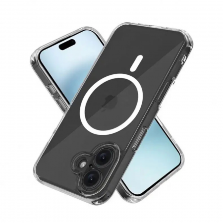 Husa MagSafe Transparenta pentru iPhone 16 [2]
