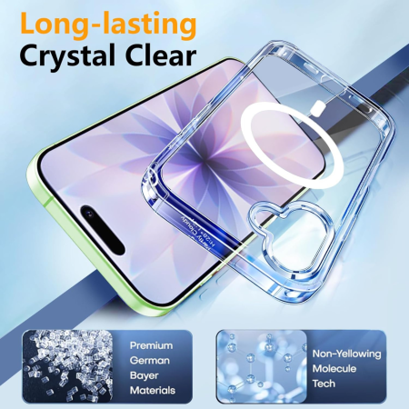 Husa MagSafe Transparenta pentru iPhone 17 [2]