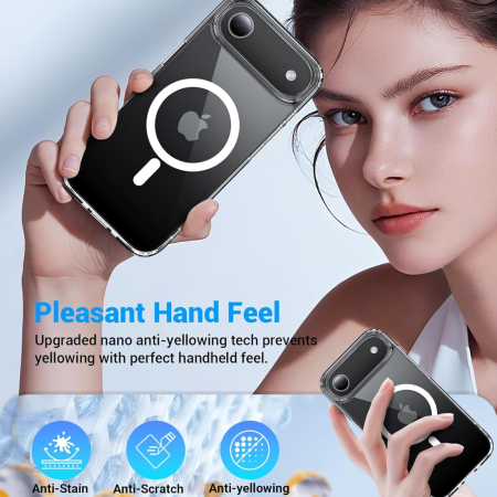 Husa MagSafe Transparenta pentru iPhone 17 Air [4]
