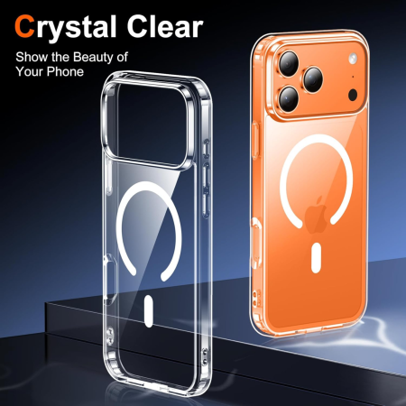 Husa MagSafe Transparenta pentru iPhone 17 Pro Max [3]