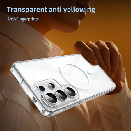 Husa MagSafe Transparenta pentru Samsung Galaxy S26 Plus [7]