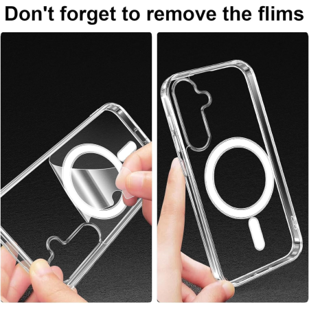 Husa MagSafe Transparenta pentru Samsung Galaxy S26 Ultra [8]