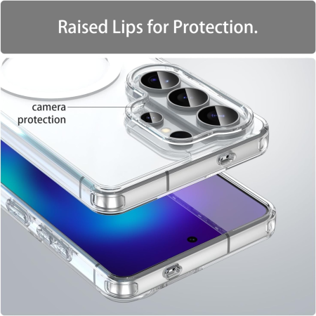 Husa MagSafe Transparenta pentru Samsung Galaxy S26 [6]