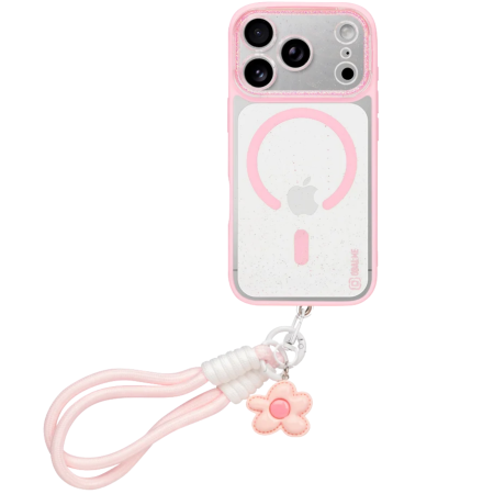 IPHONE 18 PRO - Husa pentru Apple iPhone 18 Pro/17 Pro OBAL:ME MagNetix Wrist Pink