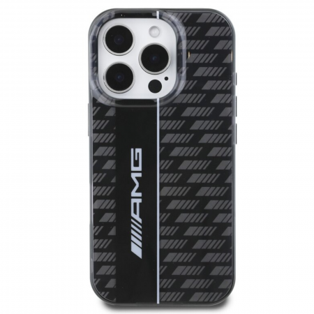 HUSE IPHONE - Husa pentru iPhone 16 Pro AMG Carbon Pattern, Black