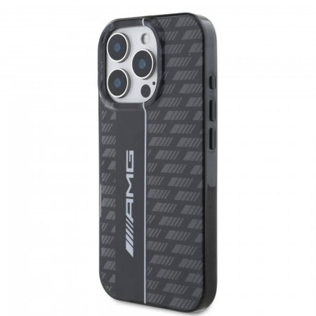 Husa pentru iPhone 16 Pro AMG Carbon Pattern, Black [2]