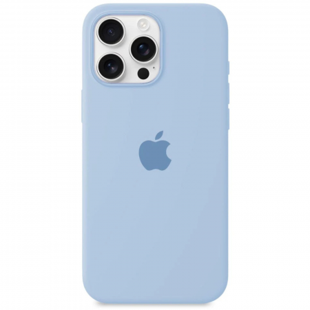 HUSE IPHONE - Husa pentru iPhone 16 Pro din Silicon, Blue