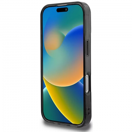 Husa pentru iPhone 16 Pro BMW IML Motorsport Vertical Stripe, Grey [4]