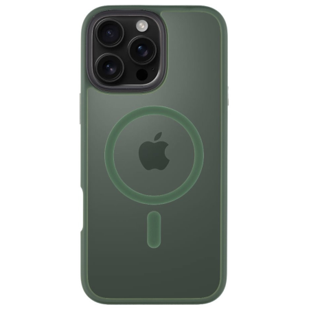 IPHONE 16 PRO MAX - Husa pentru iPhone 16 Pro Max, Tactical MagForce Hyperstealth, Forest Green