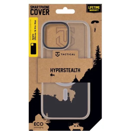 Husa pentru iPhone 16 Pro Max, Tactical MagForce Hyperstealth, Light Grey [2]