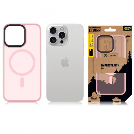 Husa pentru iPhone 15 Pro Max, Tactical MagForce Hyperstealth, Pink Panther [5]