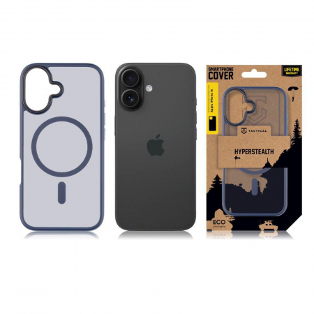 Husa pentru iPhone 16 Tactical MagForce Hyperstealth, Deep Blue [5]