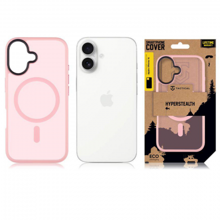 Husa pentru iPhone 16 Tactical MagForce Hyperstealth, Pink Panther [6]