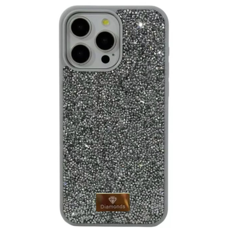 IPHONE 17 AIR - Husa pentru iPhone 17 Air Shiny Luxury Diamond, Gray