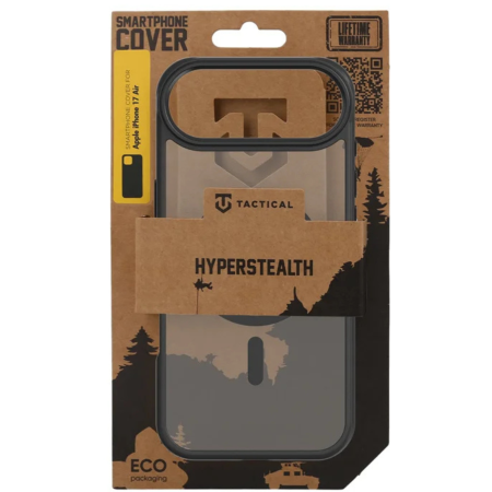 Husa pentru iPhone 17 Air, Tactical MagForce Hyperstealth, Asphalt [2]