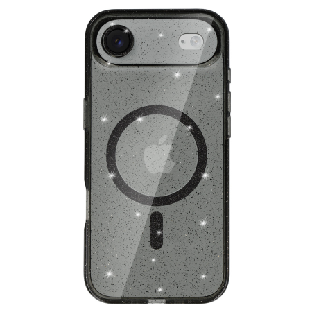 Husa pentru iPhone 17 Air, Glitter Magsafe, Black Smoke [1]