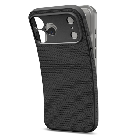 Husa pentru iPhone 17 Pro/ 18 Pro Spigen Liquid Air matte black [3]