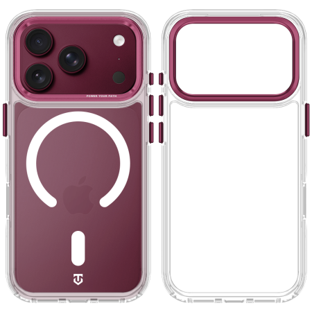 Husa pentru iPhone 17 Pro/ 18 Pro Tactical MagForce 2.0 Burgundy [4]