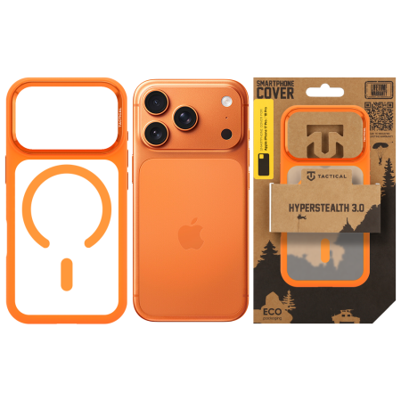 Husa pentru iPhone 17 Pro/ 18 Pro Tactical MagForce Hyperstealth 3.0 Agent Orange [5]