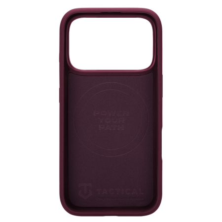 Husa pentru iPhone 17 Pro Max/ 18 Pro Max Tactical MagForce WEARe Burgundy [5]