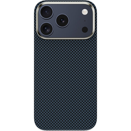 IPHONE 17 PRO - Husa pentru iPhone 17 Pro, Benks Magnetic Armor Tint Kevlar 1000D (A069), Blue