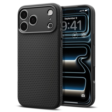 IPHONE 18 PRO MAX - Husa pentru iPhone 17 Pro Max/ 18 Pro Max Spigen Liquid Air matte black