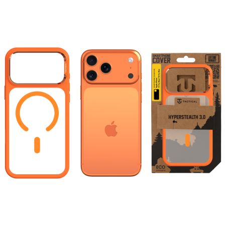 Husa pentru iPhone 17 Pro Max/ 18 Pro Max Tactical MagForce Hyperstealth 3.0 Agent Orange [5]