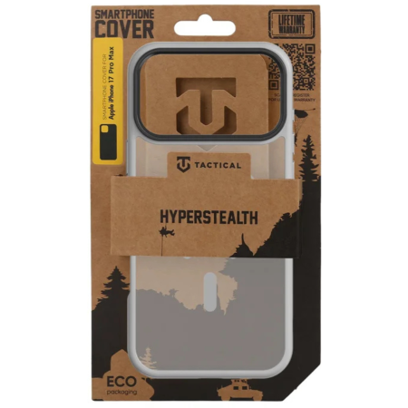 Husa pentru iPhone 17 Pro Max, Tactical MagForce Hyperstealth, Light Grey [2]