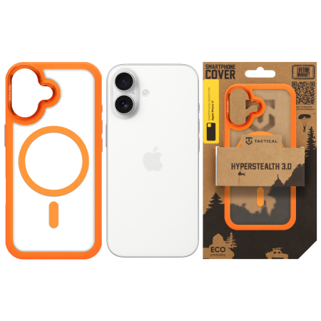 Husa pentru iPhone 17 Tactical MagForce Hyperstealth 3.0 Agent Orange [4]