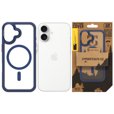Husa pentru iPhone 17 Tactical MagForce Hyperstealth 3.0 Deep Blue [4]