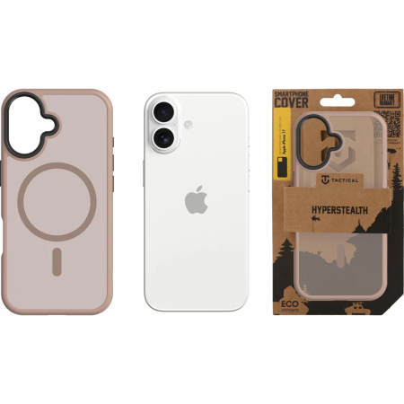 Husa pentru iPhone 17, Tactical MagForce Hyperstealth, Brown Latte [2]